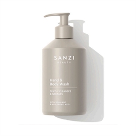 Sanzi Beauty Hand & Body Wash flaske hos parfumerihamoghende.dk 